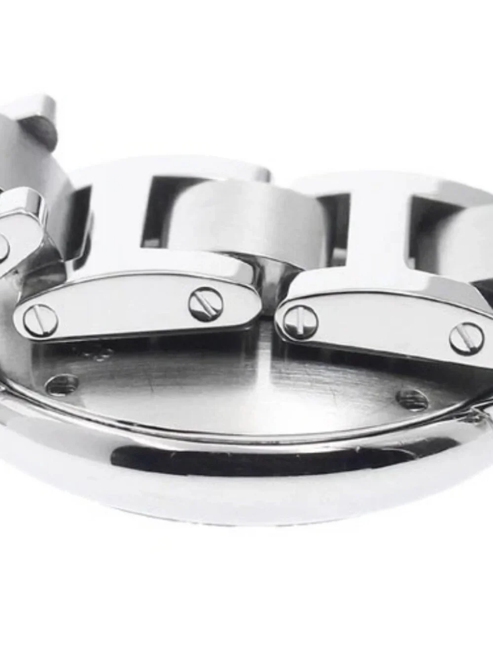 CARTIER Baron blue SM W69010Z4 Silver Dial Quartz Ladies Watch_957553